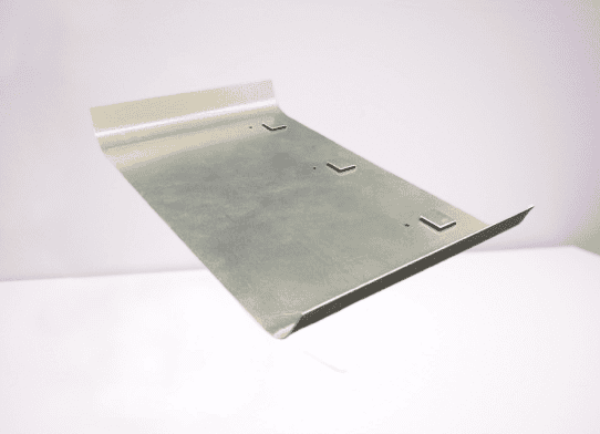 Placa de apoyo ancho 24" Gris Galvalok