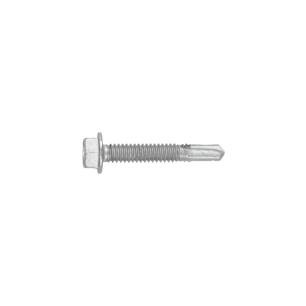 1/4" Flex5 SD4 Tornillo Autoperforante de Metal, HWH, Acero al Carbono Grado 5