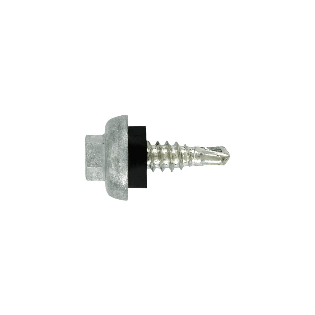 1/4" ZAC Tornillo Autoperforante para Panel Solapado, HWH (3/8")