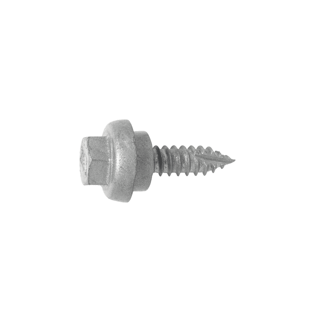 1/4" ZAC Tornillo Autoperforante Tipo AB, Tapa de aleación de zinc HWH